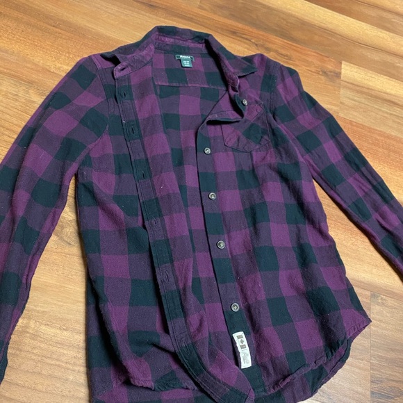 Roots Purple/Plum Plaid - Picture 4 of 4